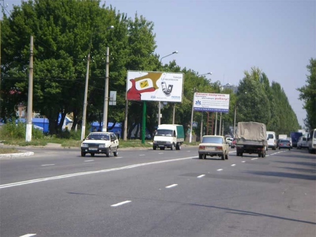 Щит 6x3,  ул.Петровского, супермаркет Обжора, АЗС Аскола