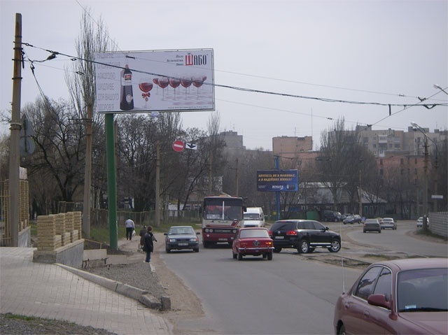 Щит 6x3,  пр.Дзержинского(рынок"Славянский")