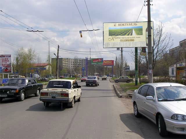 Щит 6x3,  ул.Куйбышева, супермаркет Амстор, АЗС ТНК